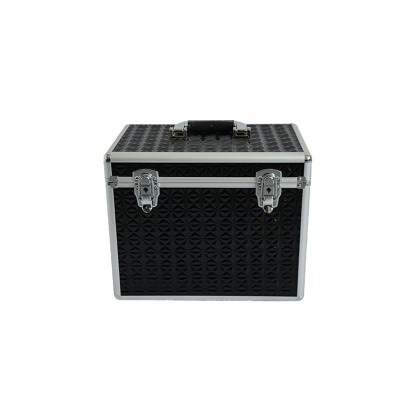 Cosmetic travel case hard case cosmetic case aluminum cosmetic bag