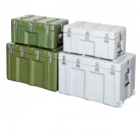 Plastic storage trunk box