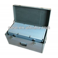 large white silver aluminum tool case/ tool box