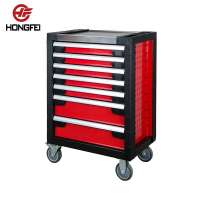 7 Drawers Large-storage Tool Rolling Cabinet Aviation Mechanic Tool Set